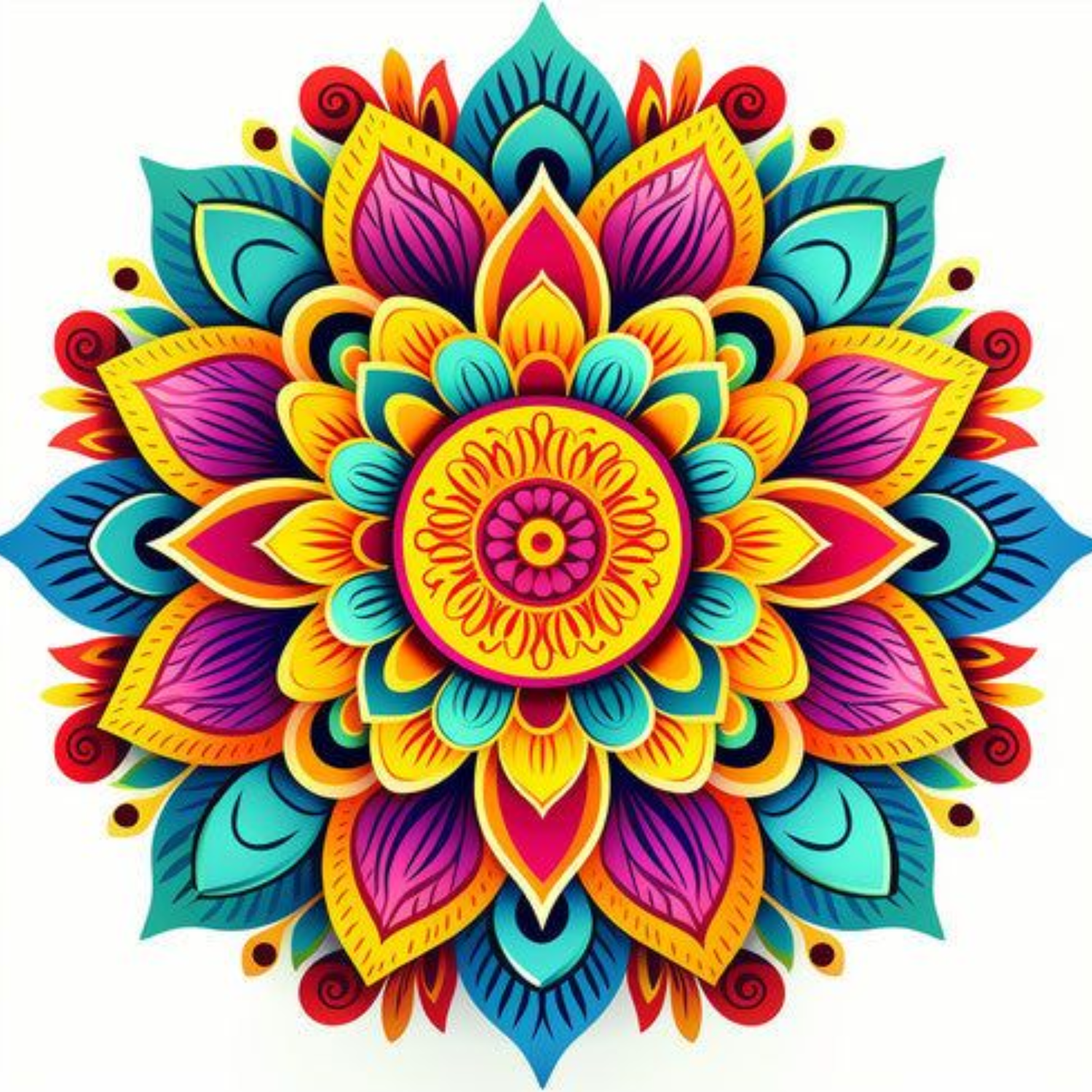 Rangoli  Stickets