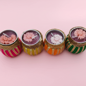 Traditional Decorative Pot Candles