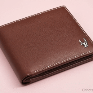 Leather Wallet for Men, Brown