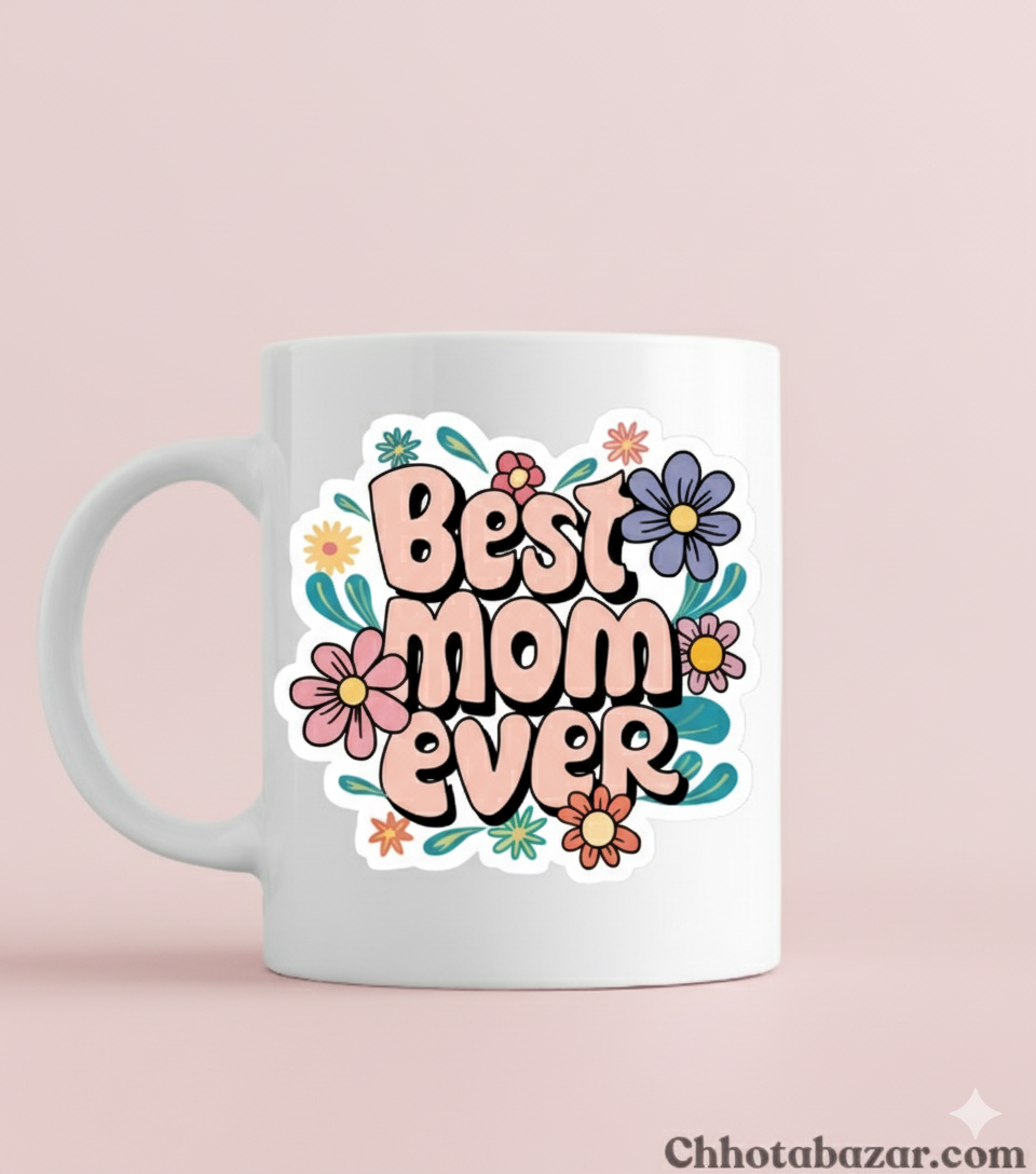 Premium 'Best Mom Ever' Coffee Mug - Ideal Gift for Mother's Day, Birthday, or Everyday Love