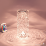 Crystal Lamp with Remote